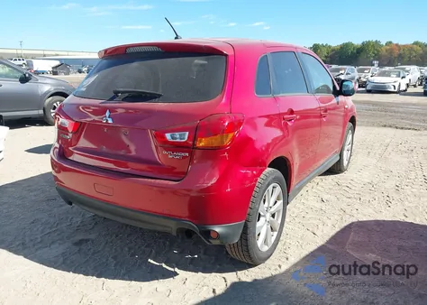 2015 Mitsubishi Outlander Sport Es из США, поврежденный, VIN 4A4AP3AU5FE004469